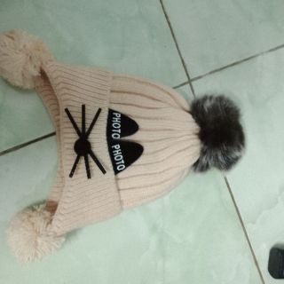 Nón len cho bé yêu