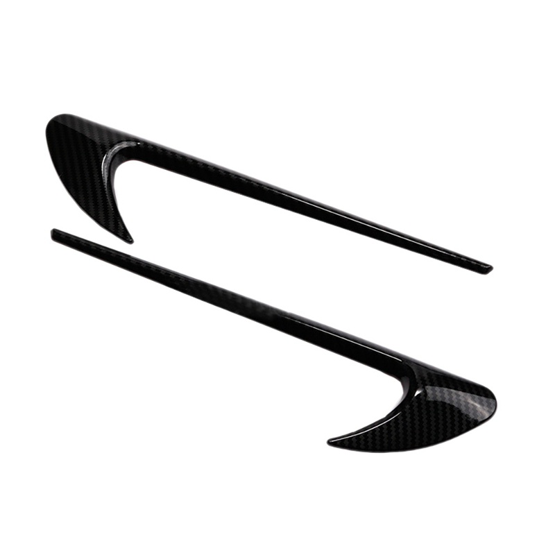 2 Miếng dán sợi carbon cho xe Mercedes Benz E Class W213 C-Class W205 Refit E63S Amg