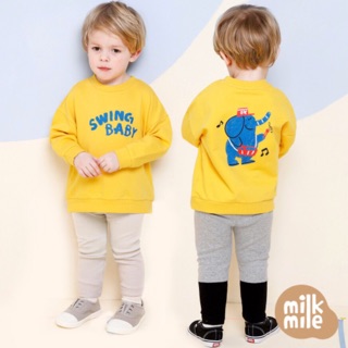 Bộ nỉ Swing baby nhà milkmile