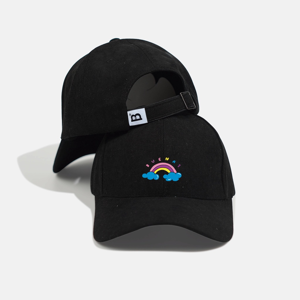 Mũ lưỡi trai thêu BUENAS chất canvas cao cấp form unisex nam nữ học sinh