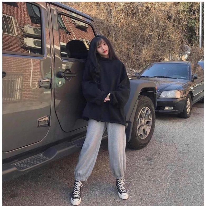 (FREESHIP+VIDEO THẬT) SWT0007 - Áo sweater cổ 3 phân dành cho Nam và nữ | BigBuy360 - bigbuy360.vn