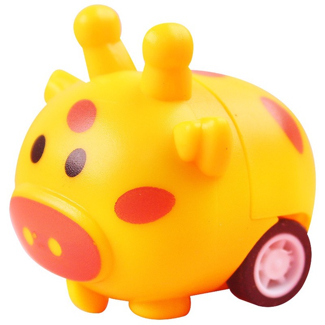 Thú mini chạy trớn có bánh xe (1 con giao ngẫu nhiên)