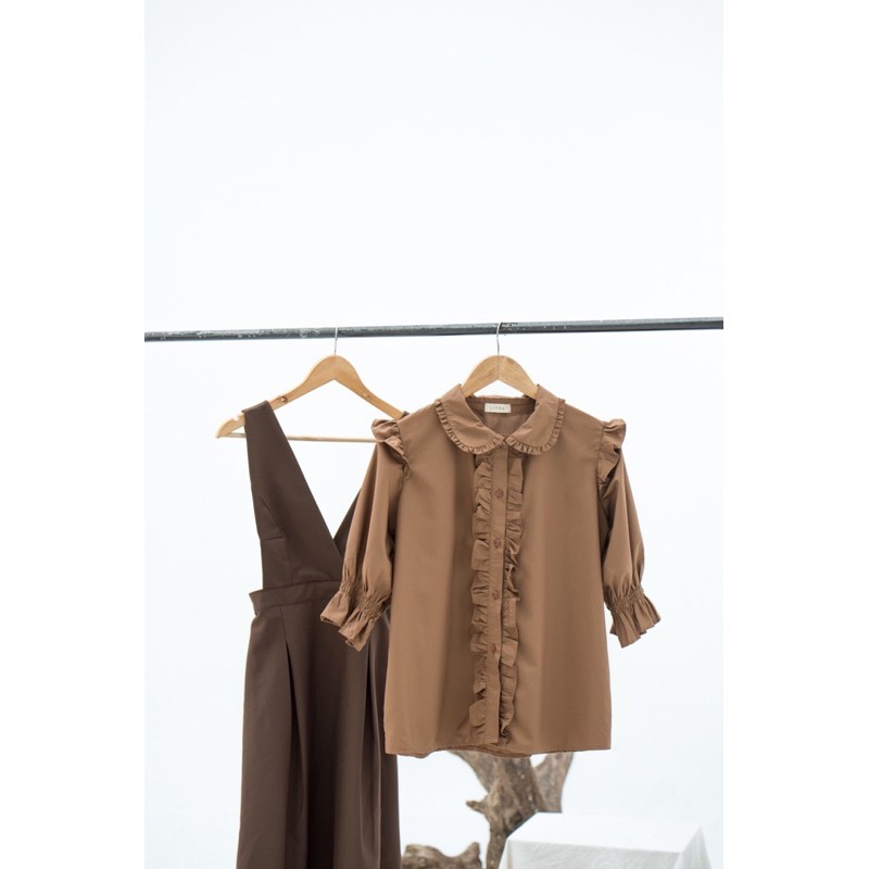 LITRA _ EMMIE trap dress+áo sơ mi