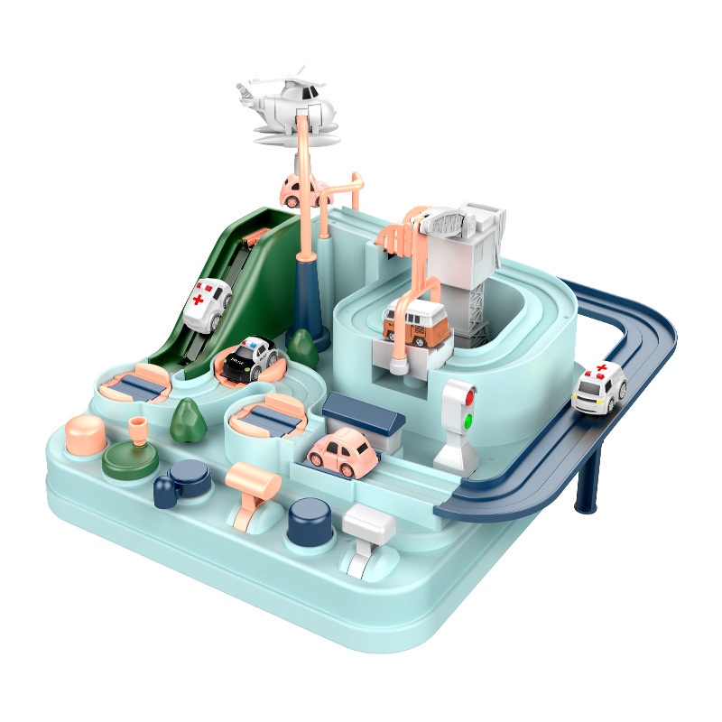 [HOT HOT] Mô Hình Đường Đua, điều khiển ô tô vượt qua chướng ngại vật Siêu Hấp Dẫn cho bé