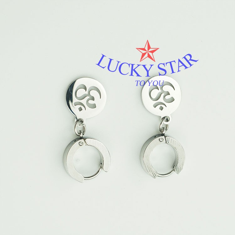 Bông tai chữ om ý nghĩa dành cho nam và nữ