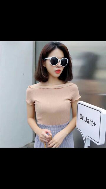 Áo trễ vai tăm quảng châu hot hit