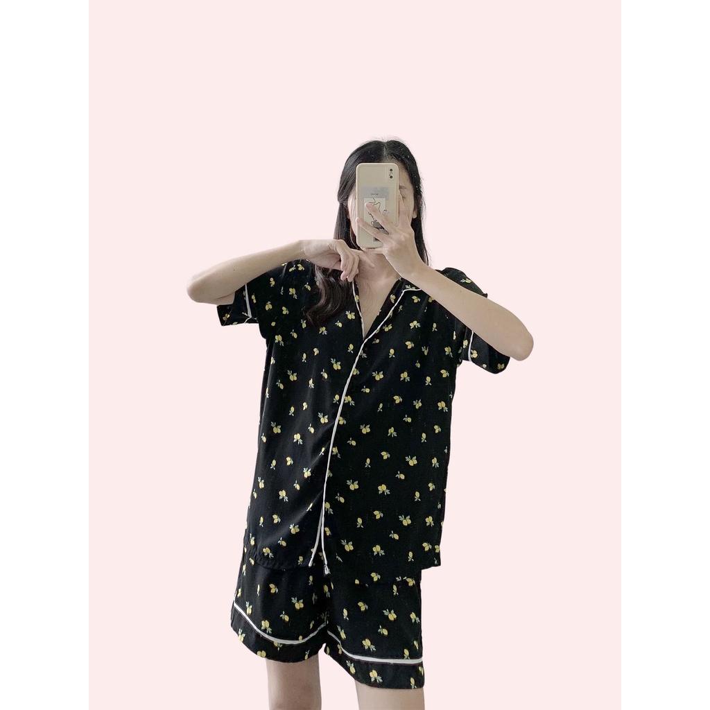 Bộ Đồ Ngủ Pijama Ngắn LEO's clothing DB11