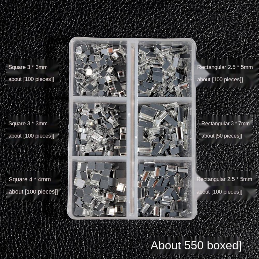 Miếng Dán Trang Trí Móng Tay DIY Xinh Xắn|Ly Thủy Tinh Uống Nước Xinh Xắn Tiện Dụng Kính|Phụ Kiện Trang Trí Móng Tay DIY Nhiều Kích Cỡ Tiện Dụng