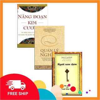 New - combo 3 cuốn: năng đoạn kim cương + quản lý nghiệp + người nam châm