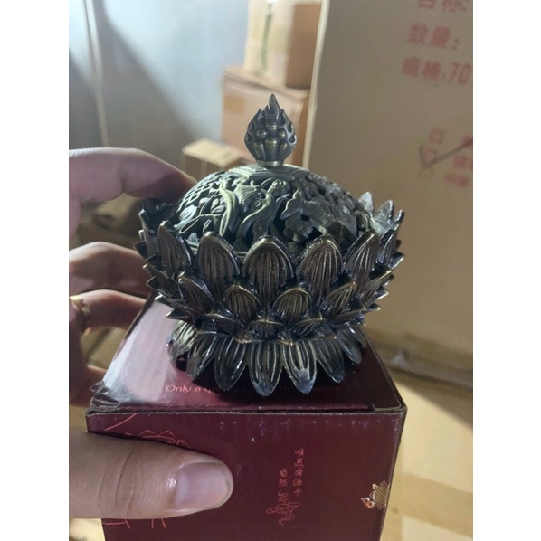 Lư đốt trầm hương mẫu dứa