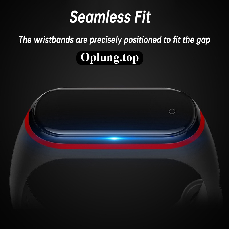 Dây đeo thay thế bằng Silicon nhiều màu cho Xiaomi Mi Band 3/4/5/6/7