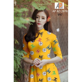 Vải áo dài hoa hồng