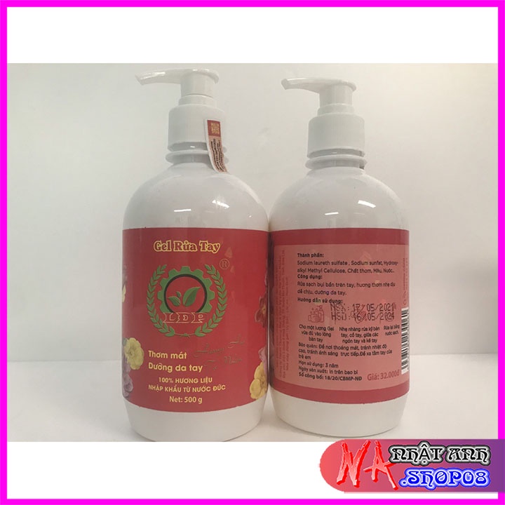 Nước rửa tay 500g, Gel, Nước rửa tay khô 350ml LÂM ĐẠI PHÚC- Rửa tay sạch, Diệt khuẩn, Vệ sinh, Tiện ích | BigBuy360 - bigbuy360.vn