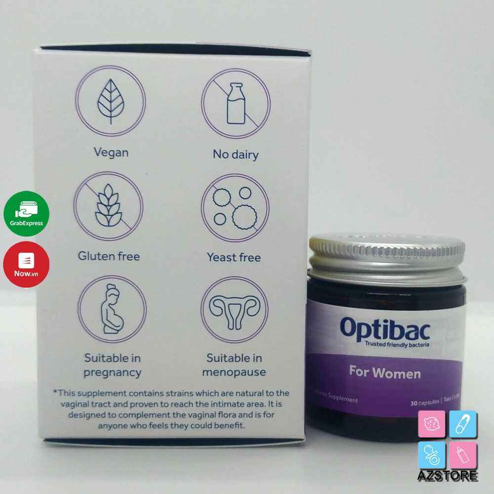 Men vi sinh Optibac tím dành cho phụ nữ - Optibac For Women