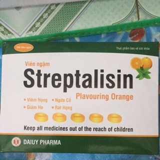 Viên ngậm streptalisin 200 viên