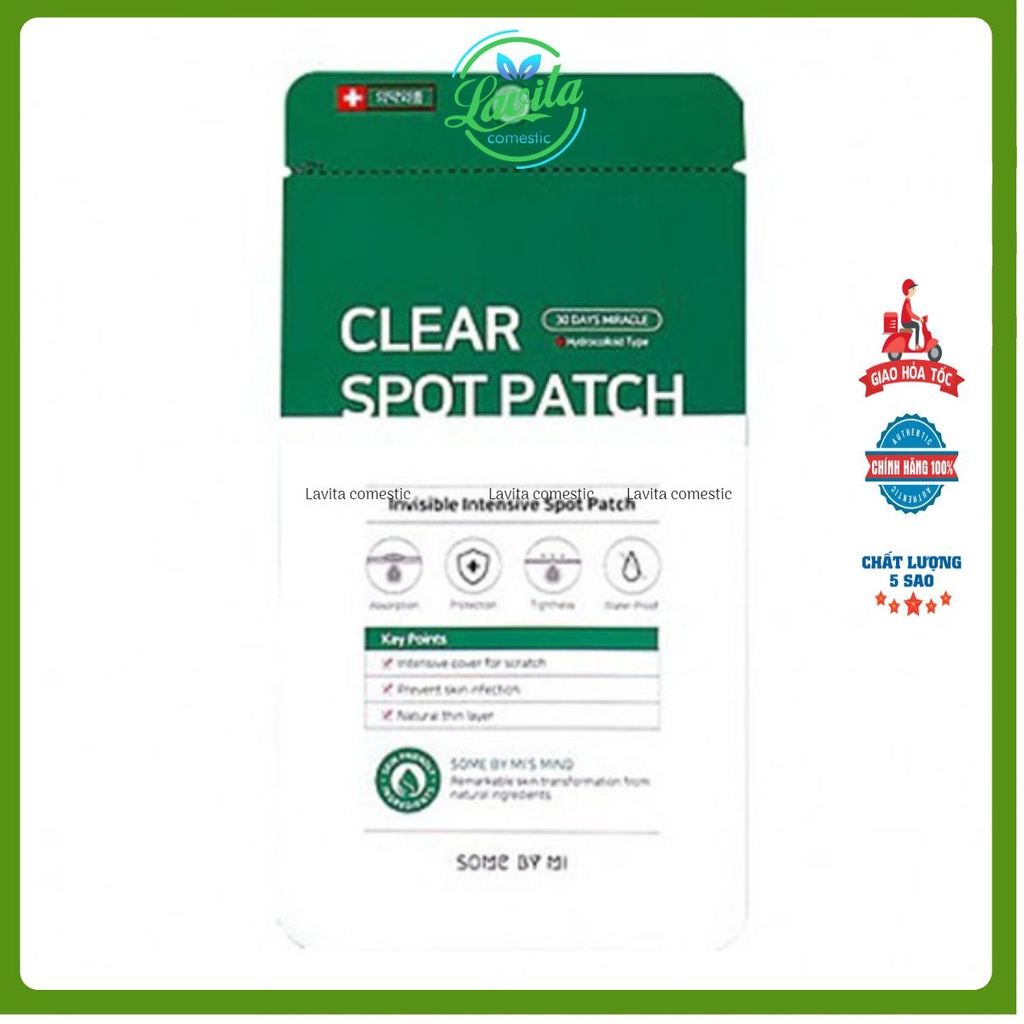 Miếng Dán Mụn Some By Mi Clear Spot Patch [Đại Lý Chính Hãng]