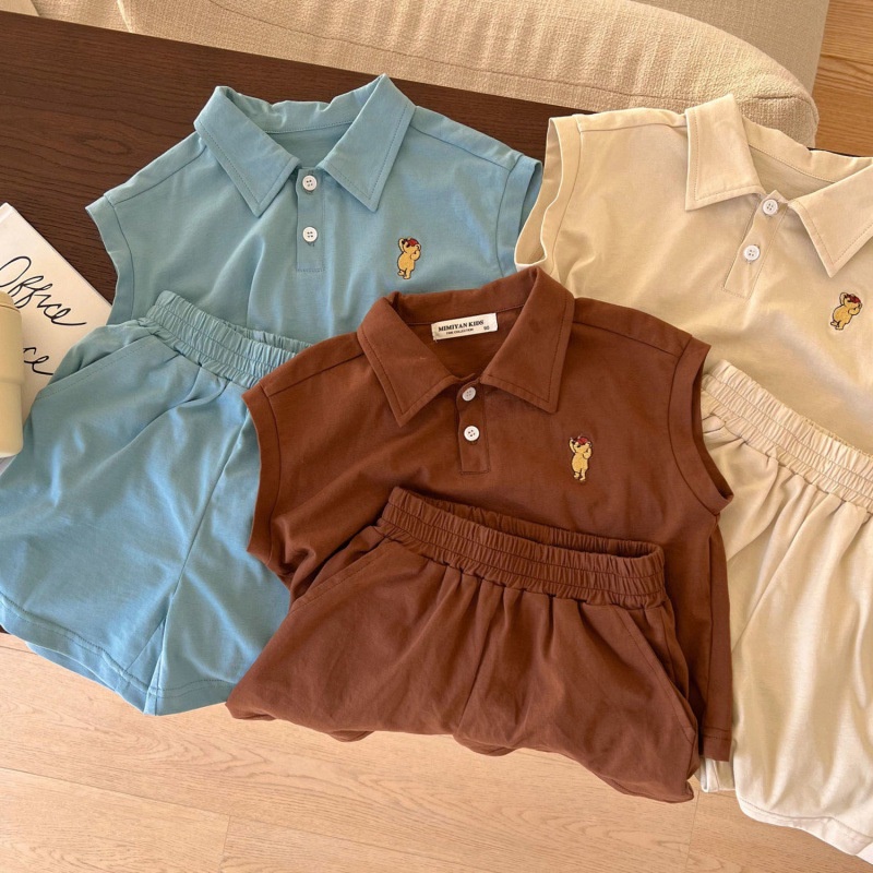 Bộ quần áo cộc tay bé trai hàng đẹp 2022