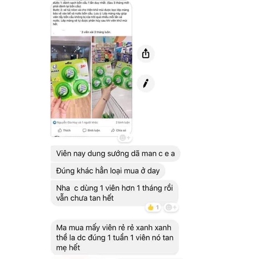 Viên thả bồn cầu maxa Thái Lan