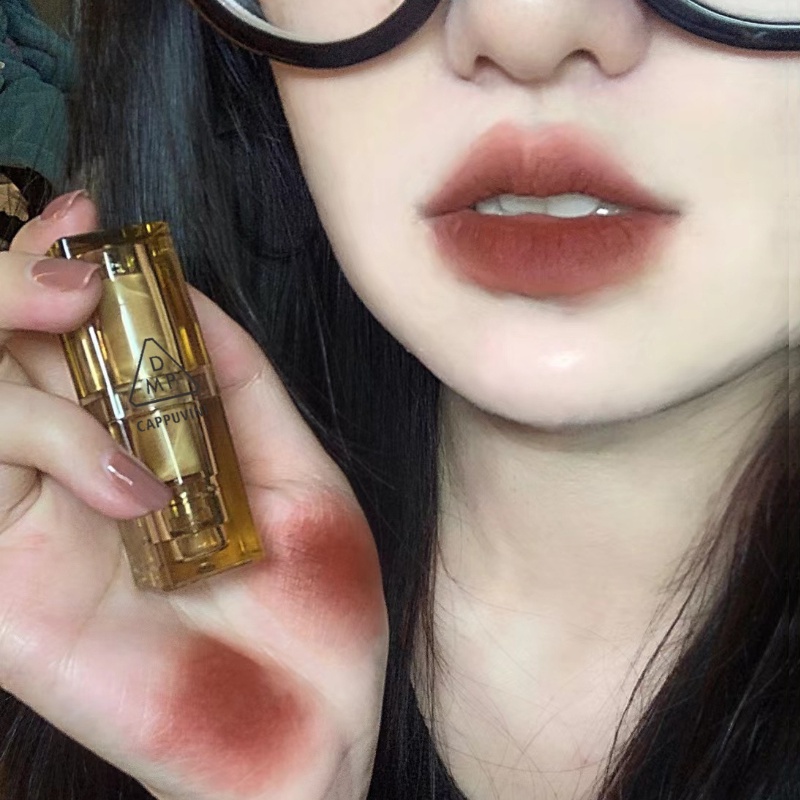 Son Môi Cappuvini Màu Nâu Trắng Trong Suốt Kết Cấu Mịn Như Nhung 2022