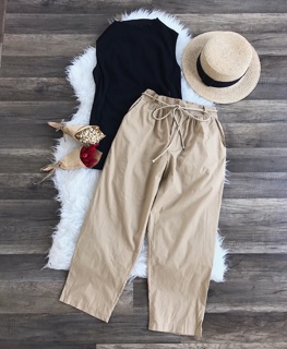 Set áo ba lỗ + quần kaki