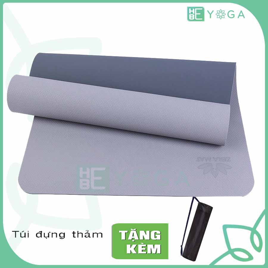 Thảm Tập Yoga Zera Mat TPE 6mm 2 Lớp Cao Cấp