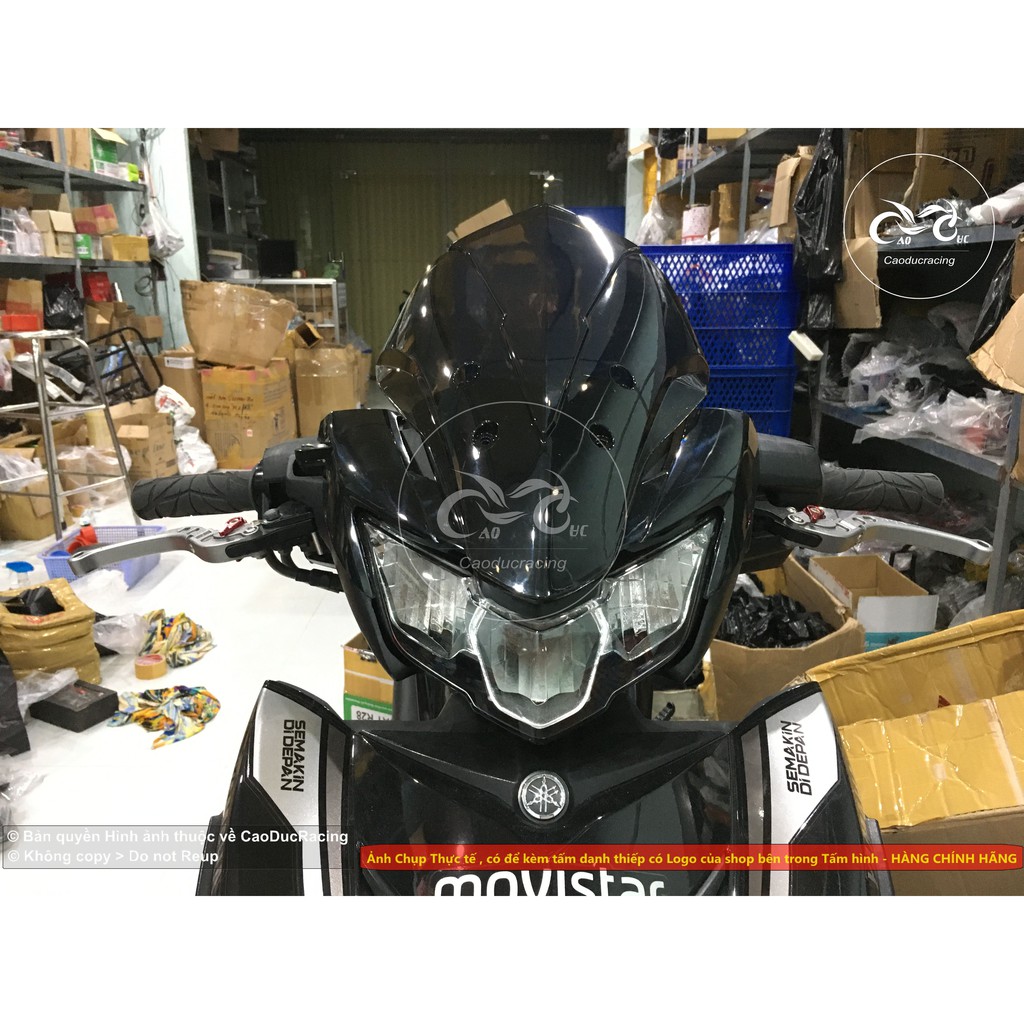 Mảo mô tô cho EX150 2019 2020 ốp đầu moto Lắp cho EXCITER ĐỜI MỚI 2019 đầu đèn led