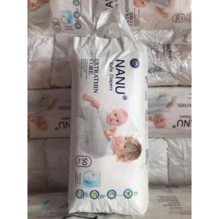 Bỉm nanu 50 miếng size m/l/xl -bỉm quần nanu