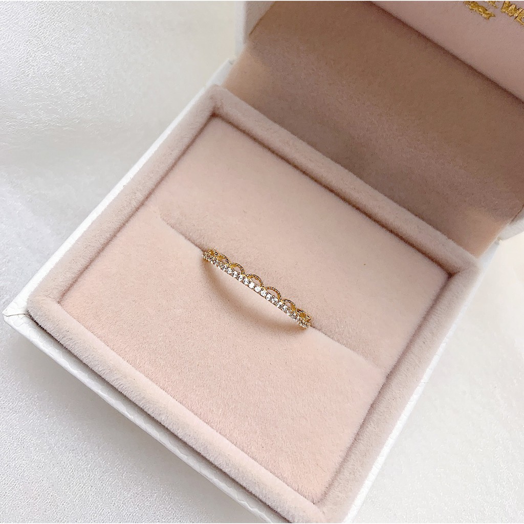 Nhẫn nữ vàng 14k NLF08 Huy Thanh Jewelry