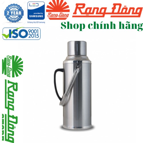 Phích Đựng Nước/ Bình Thủy 2 lít Inox Cao Cấp Rạng Đông Model: 2035 ST2-2Lít