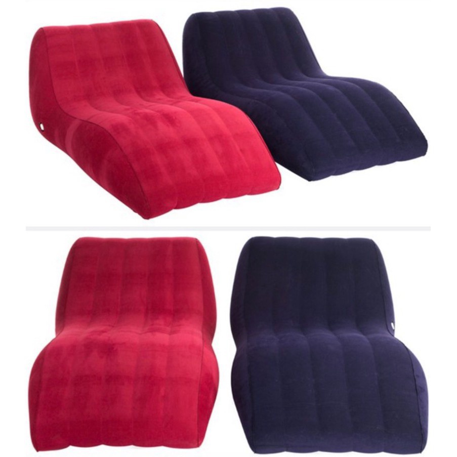 Ghế bơm hơi tình yêu chữ S Lazy Sofa - eurooutlet