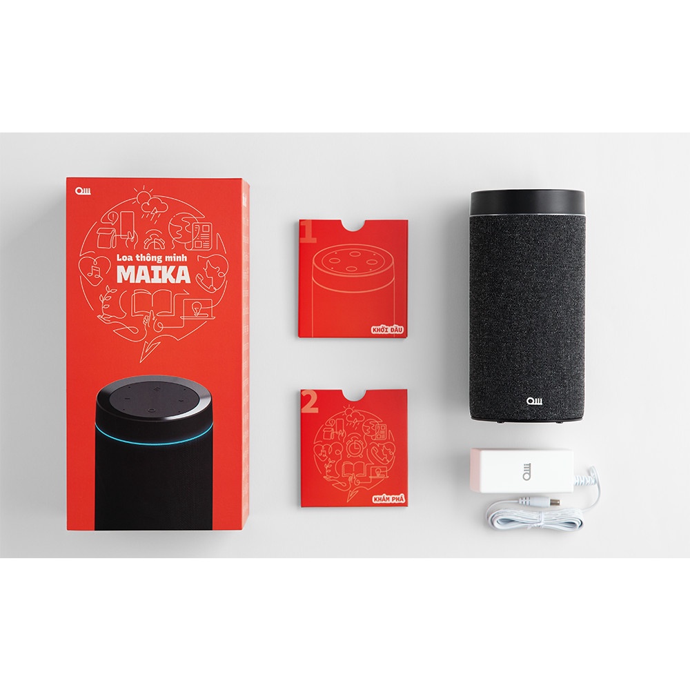 Loa Maika - Loa Thông Minh Bluetooth Olli Maika - Loa Trợ Lý Ảo Thuần Việt , Hỗ Trợ Thiết Bị Nhà Thông Minh