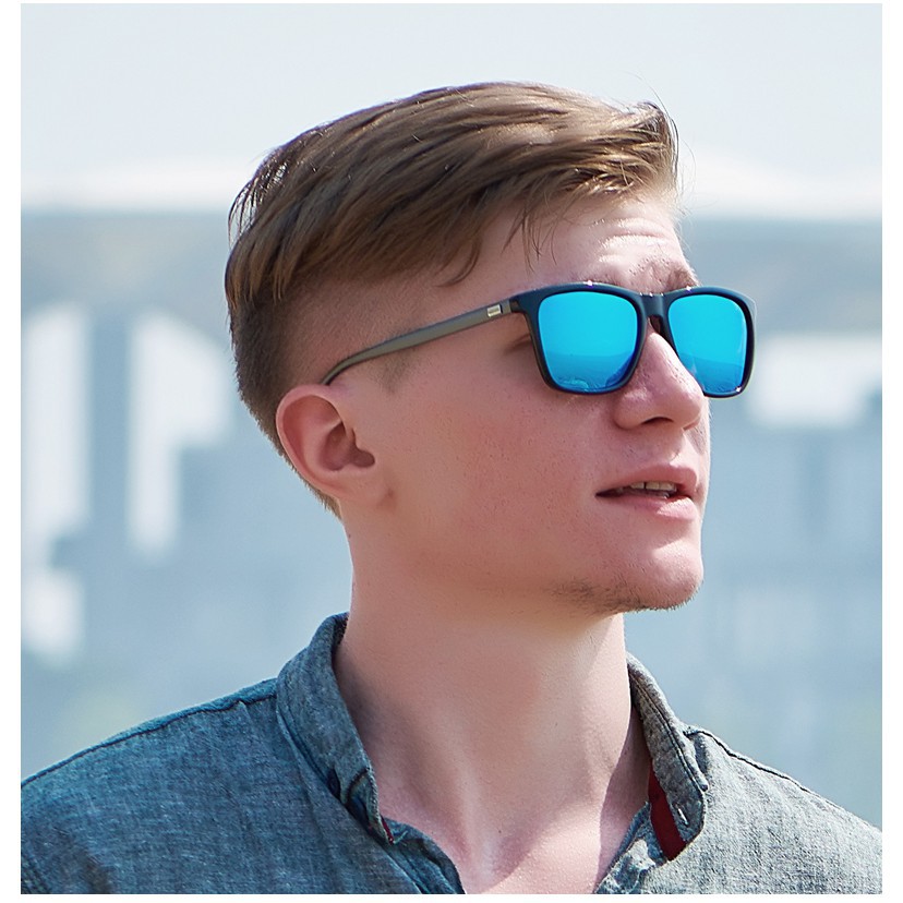 Kính Mát Phân Cực Gọng Vuông Phong Cách Retro 2021 Cho Nam | BigBuy360 - bigbuy360.vn