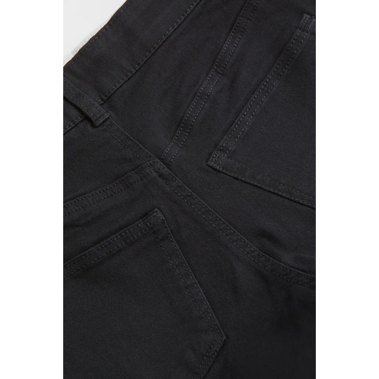 Set 2 quần sooc denim đen trắng HM H&M_hàng chính hãng authentic