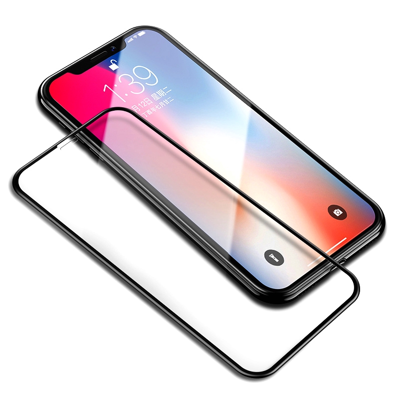 Kính cường lực bảo vệ màn hình 6D kèm phụ kiện cho iPhone 6S 7 8 plus XS MAX XR X