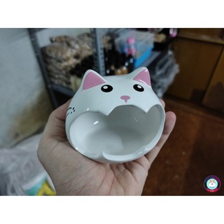 Nhà ngủ sứ cho Hamster (hình mèo ngộ nghĩnh)