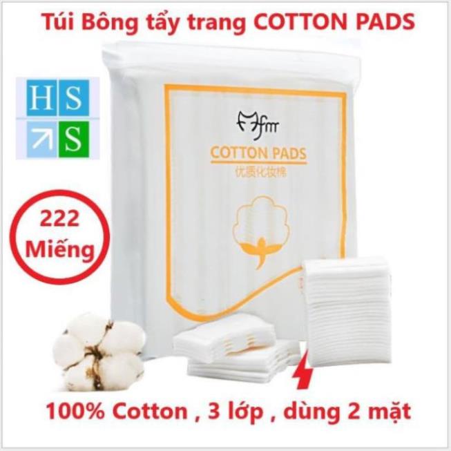 Bông tẩy trang Lameila 222 miếng chính hãng - Donna.cosmetics