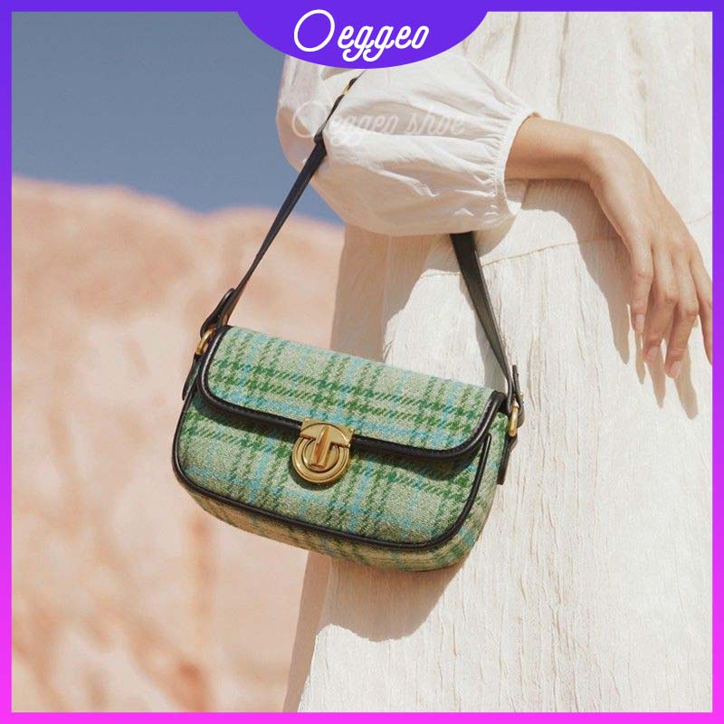 Oeteo shop Túi Xách Đeo Vai Màu Xanh Lá Cây Thời Trang Cho Nữ