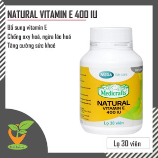 Natural Vitamin E 400 Mega We care - Enat 400
