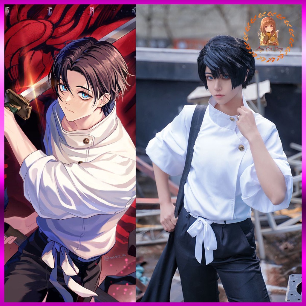Trang phục set đồ cosplay Yuta Okkotsu Jujutsu Kaisen chú thuật hồi chiến