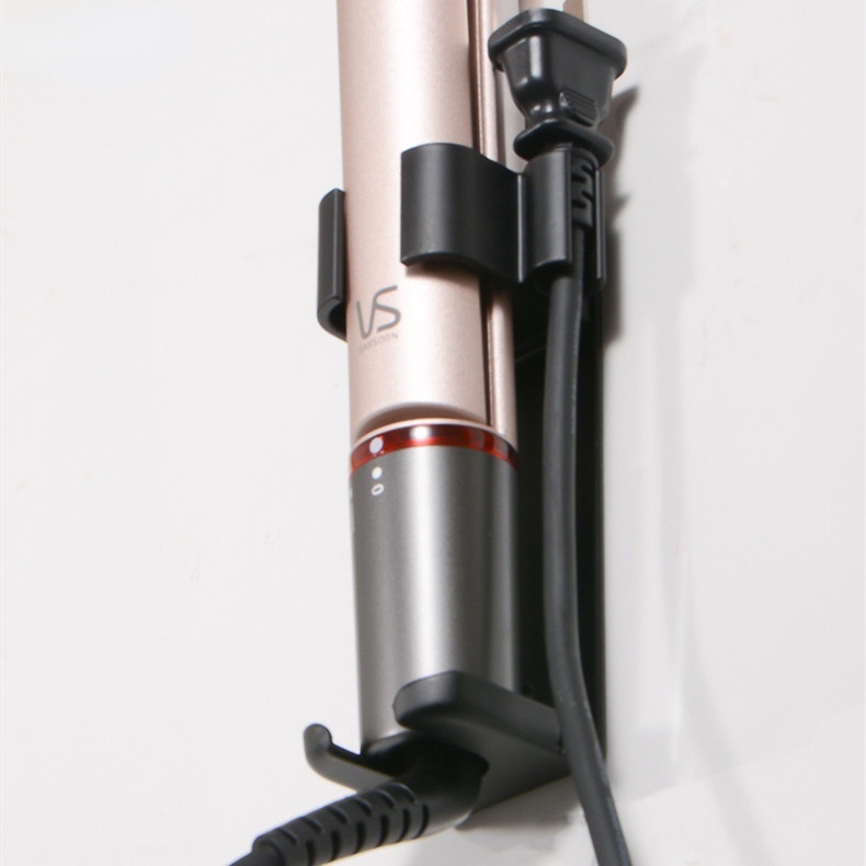 1 Giá Đỡ Máy Uốn Tóc Bằng Hợp Kim Nhôm Màu Đen