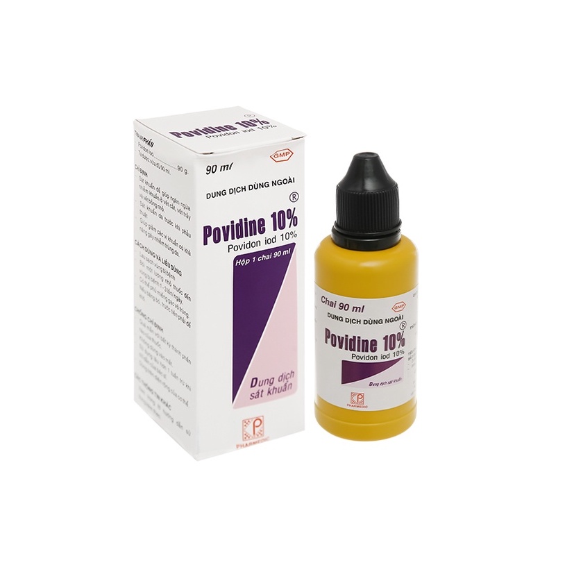 Dung Dịch Povidine 10% Sát Trùng Ngoài Da