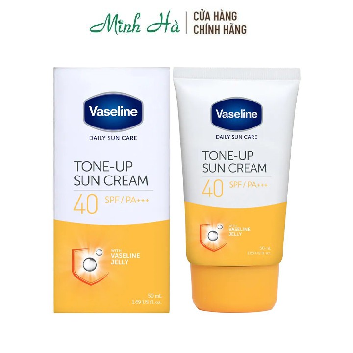 Kem chống nắng Vaseline Daily Sun Care Tone up Sun Cream 40SPF PA+++ 50ml