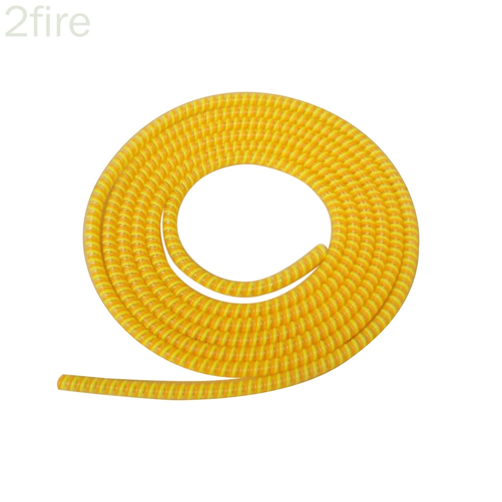 Dây quấn bảo vệ cáp sạc điện thoại để bàn bằng TPU 3 màu dài 1.5m