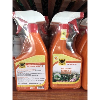 Set 2 chai phân bón kích thích ra hoa đầu trâu spray-2 dạng xịt