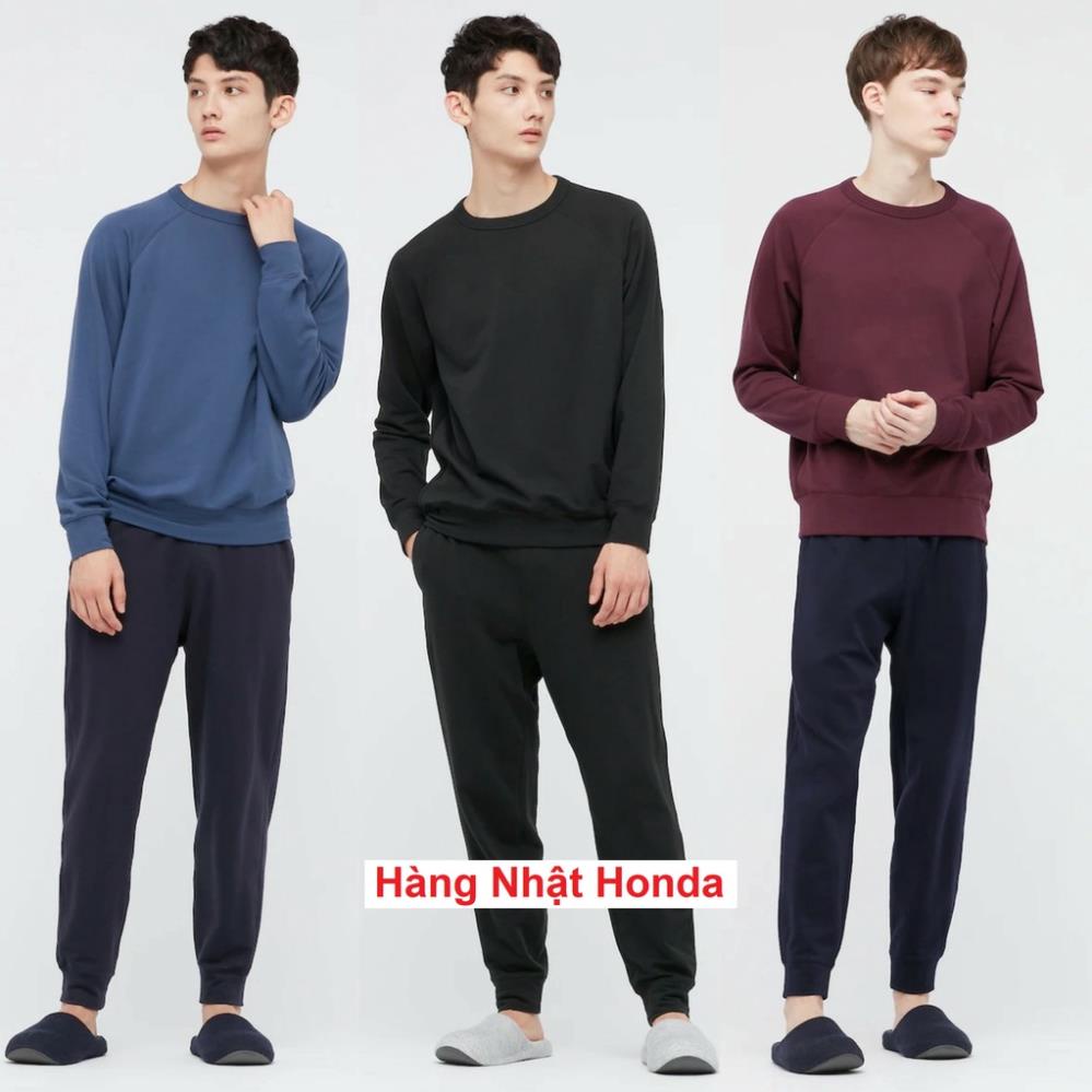 Bộ Quần Áo Nỉ Trơn Siêu Co Dãn Nam !