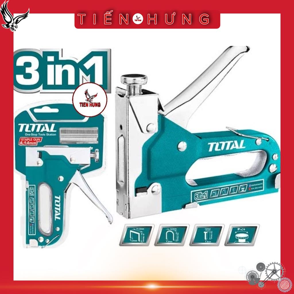 Kìm bấm ghim đa năng 3 trong 1 Total THT31143