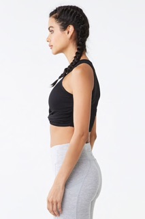 Croptop F21 xoắn bụng