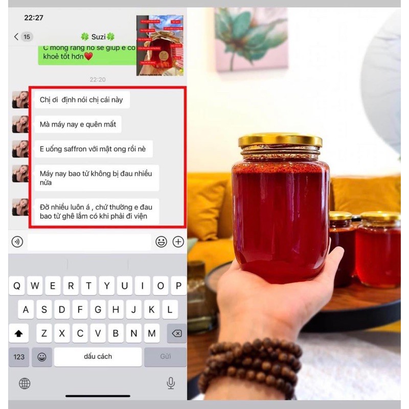 Saffron ngâm mật ong | BigBuy360 - bigbuy360.vn