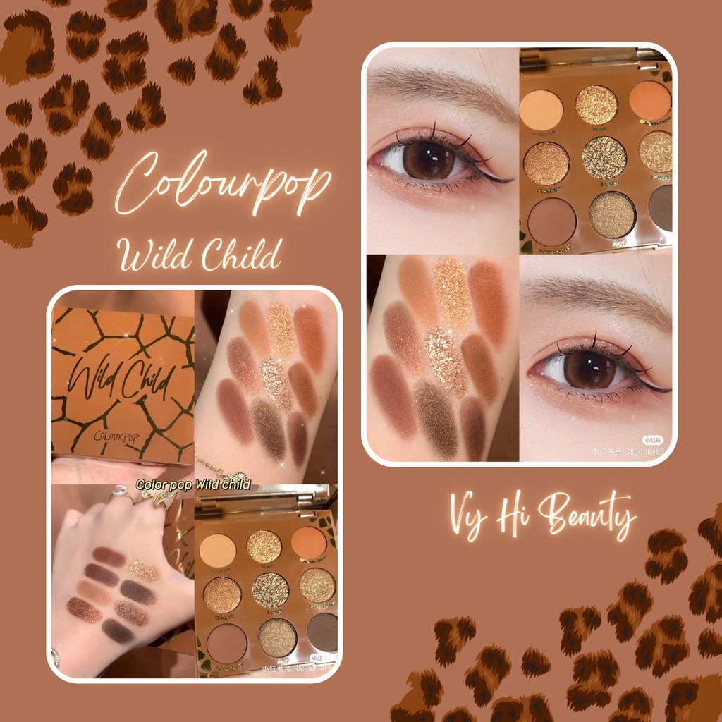 Bảng mắt Colourpop Wild Child 9 ô