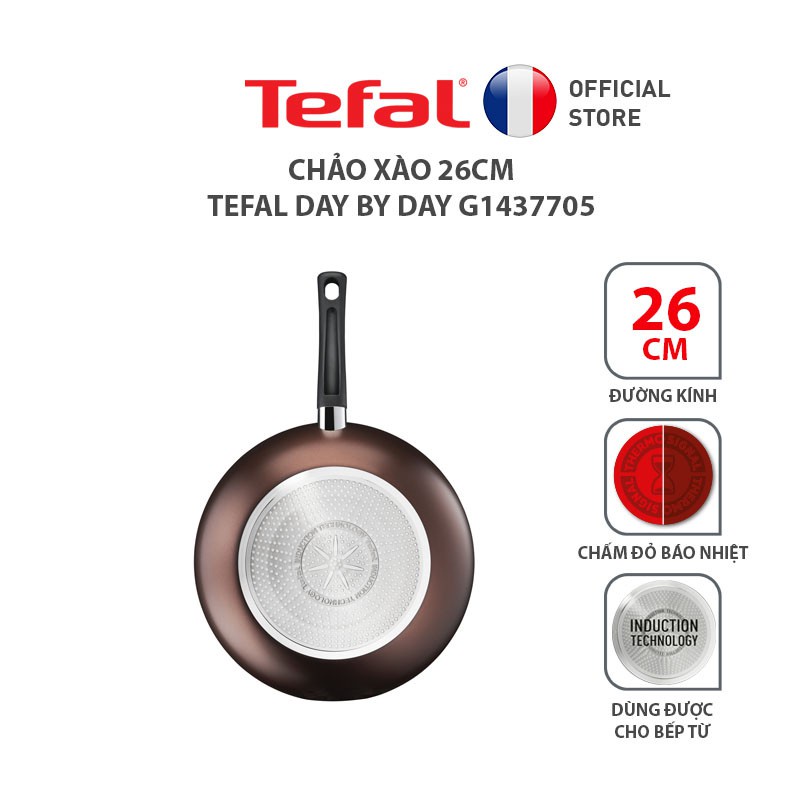 Chảo xào Tefal Day By Day 26cm G1437705